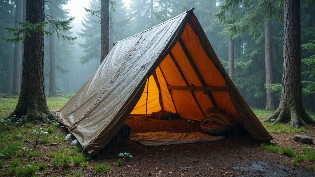 Lean-To Shelter Roof Angles for Pacific Northwest Rain