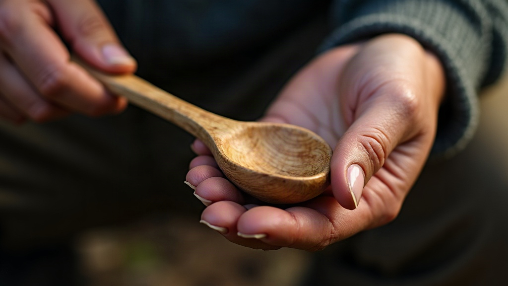 Beginner Guide to Carving a Spoon From Fresh Hazel Bowl