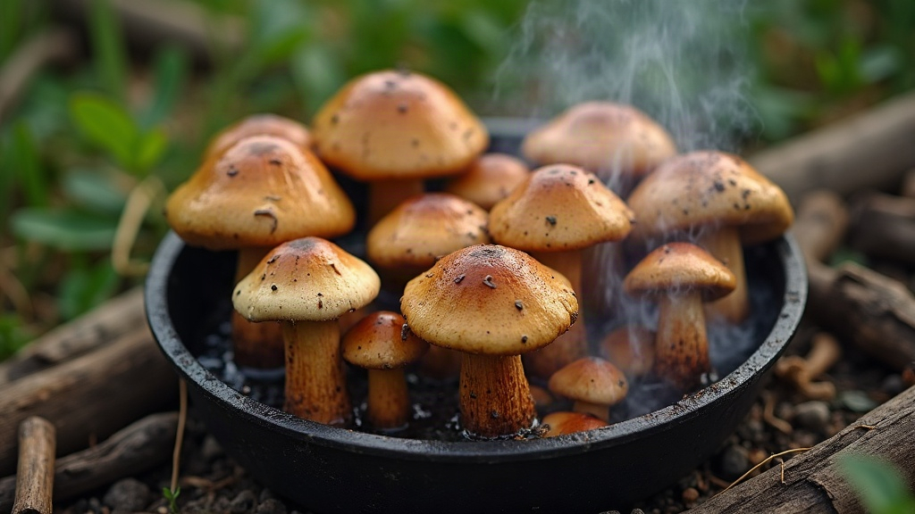 Cooking Fresh Morel Mushrooms Safely at Camp Without Burning Them
