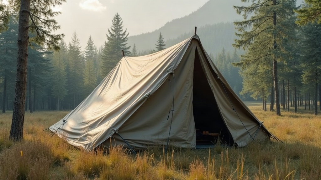 How to Build a Rainproof Tarp Door for a One-Pole Shelter