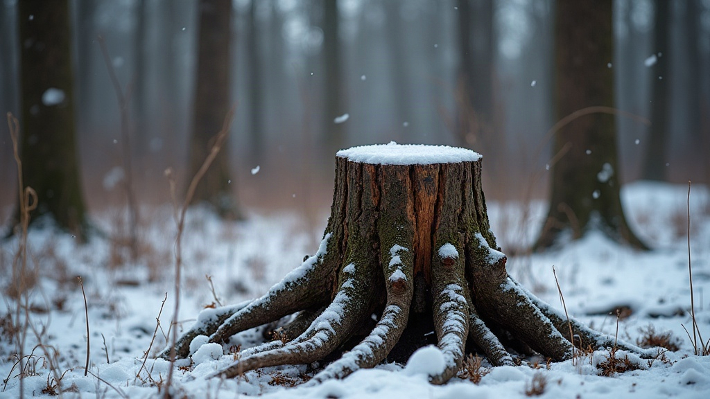 Identifying Safe Standing Deadwood for Firewood After an Ice Storm