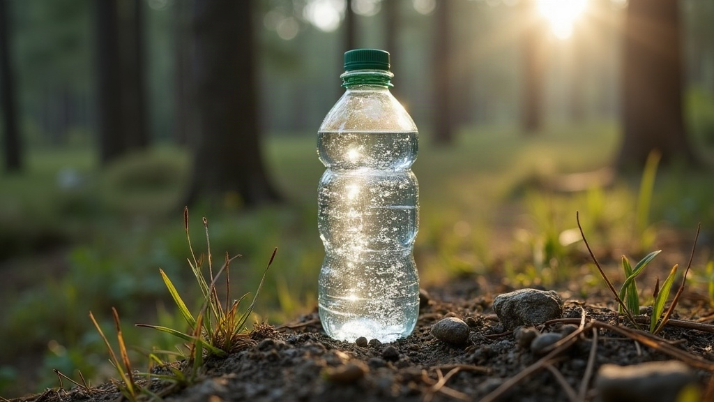 Minimal Repair Kit for Cracked Plastic Water Bottles on Hikes